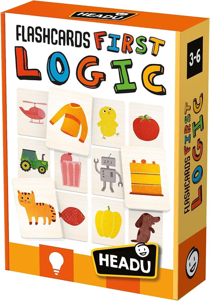 Flashcards First Logic HEADU toysvaldichiana.it 