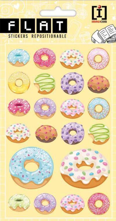 Flat - Donuts stickers toysvaldichiana.it 