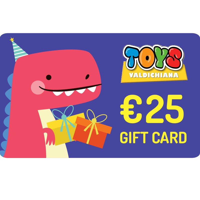 Gift Card per 25 euro - toysvaldichiana.it