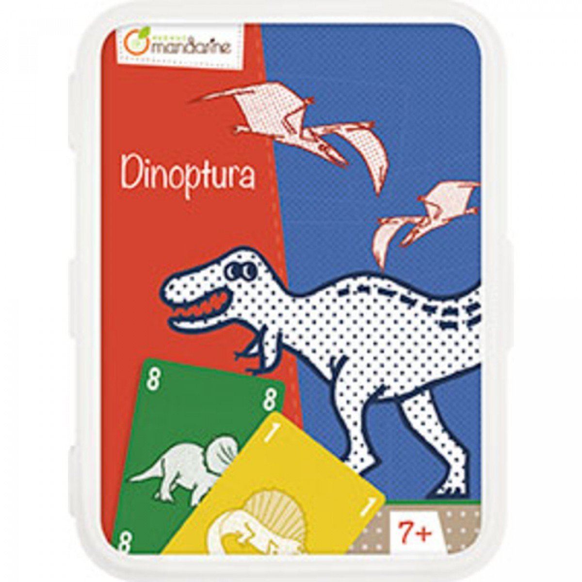 Gioco di Carte Dinoptura AVENUE MANDARINE - toysvaldichiana.it