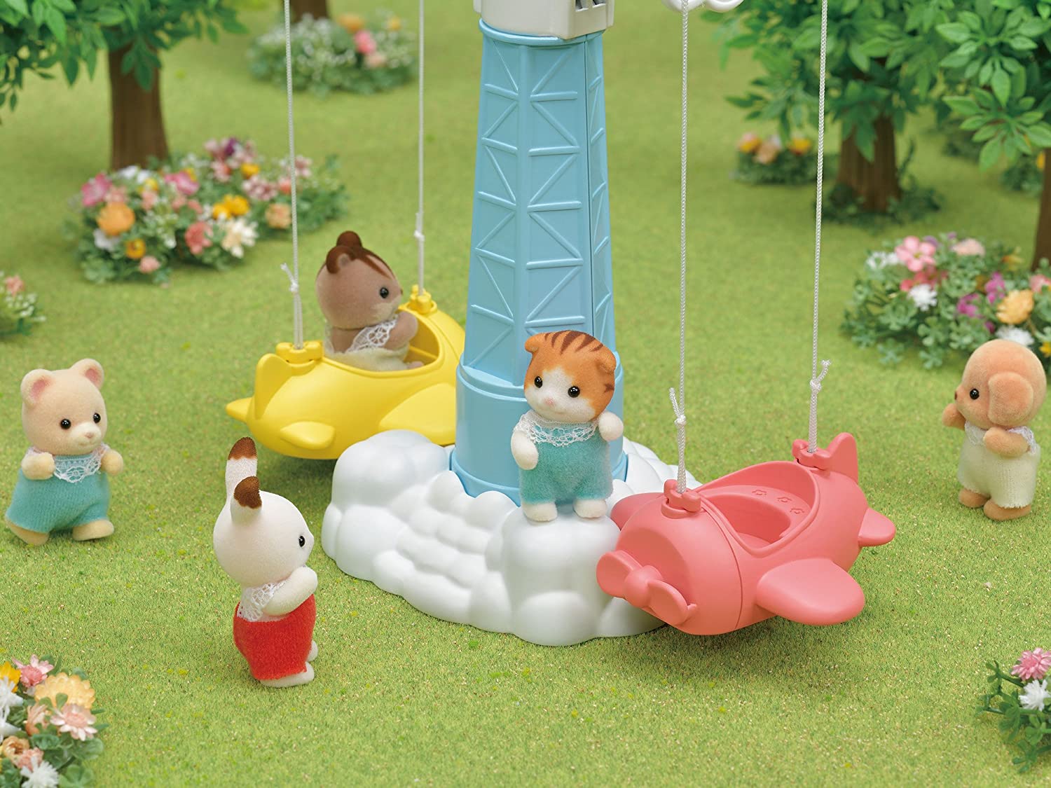 Giostra Con Aeroplani SYLVANIAN FAMILIES 