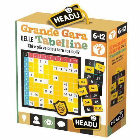 Grande Gara delle Tabelline IT25428 Headu - toysvaldichiana.it