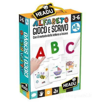 Headu Alfabeto Gioco E Scrivo HEADU toysvaldichiana.it 