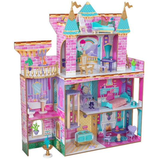 Kidkraft Dollhouse Princess Castle casa delle bambole in legno toysvaldichianasrl 