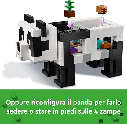 LEGO 21245 Minecraft Il Rifugio del Panda LEGO 