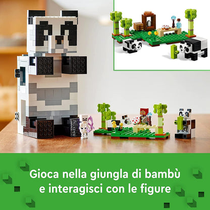 LEGO 21245 Minecraft Il Rifugio del Panda LEGO 