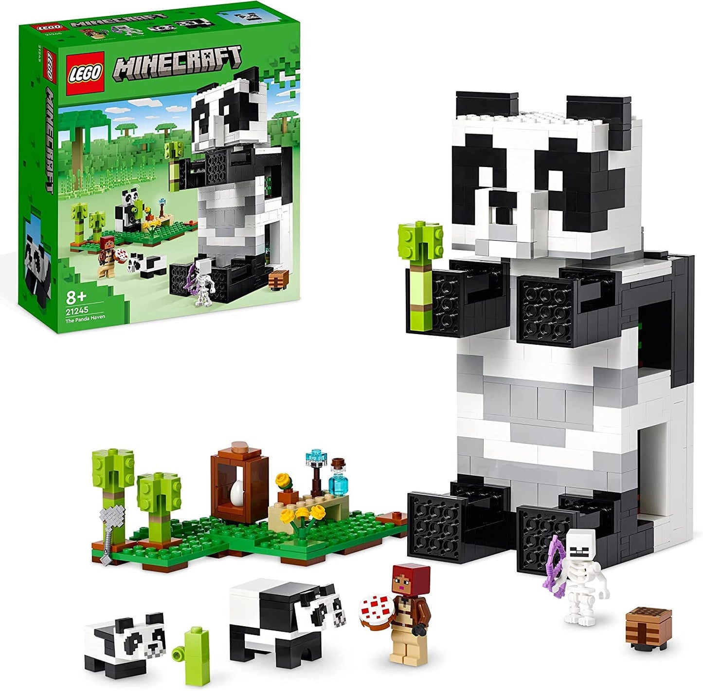 LEGO 21245 Minecraft Il Rifugio del Panda LEGO 