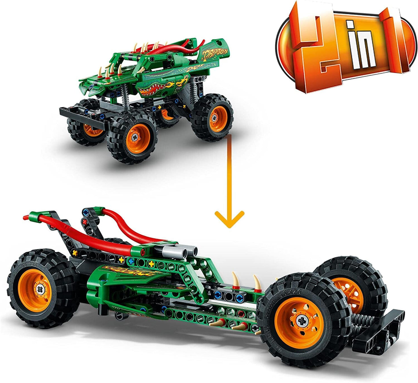 LEGO 42149 Technic Monster Jam Dragon LEGO 