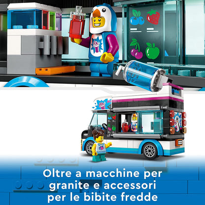 LEGO 60384 City Il Furgoncino delle Granite del Pinguino LEGO 