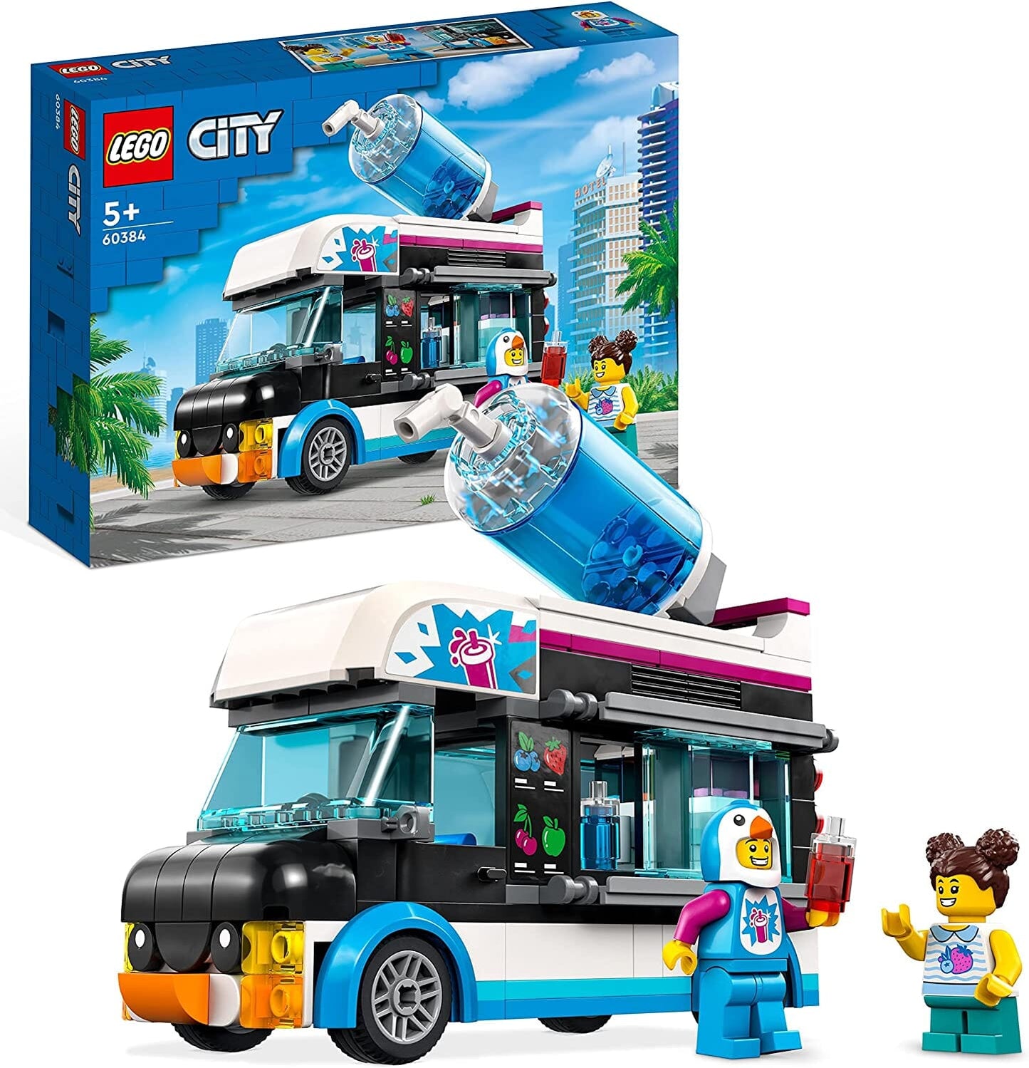 LEGO 60384 City Il Furgoncino delle Granite del Pinguino LEGO 