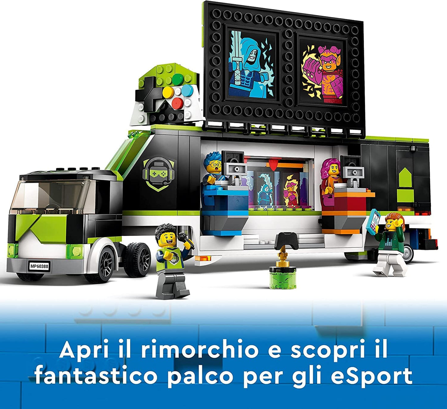 LEGO 60388 City Camion dei Tornei di gioco LEGO 