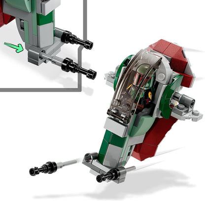 LEGO 75344 Star Wars Astronave di Boba Fett Microfighter LEGO 