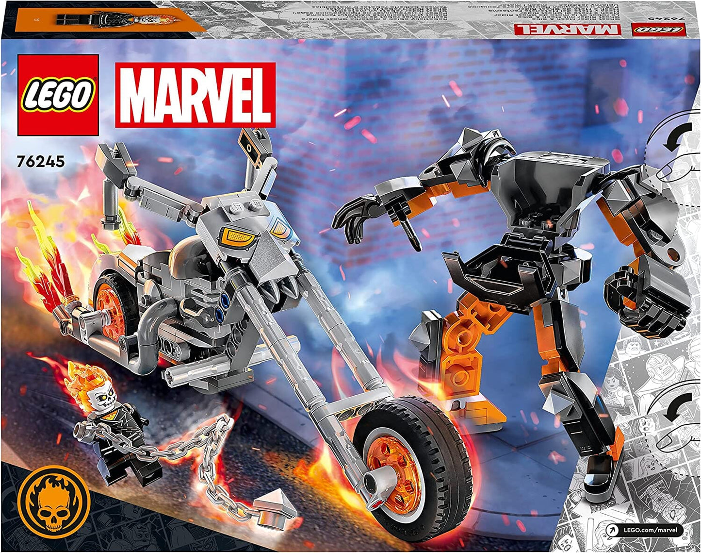 LEGO 76245 Marvel Mech e Moto di Ghost Rider LEGO 