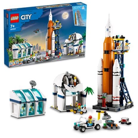 LEGO City 60351 Centro Spaziale Base NASA con 6 Minifigure di Astronauti LEGO 