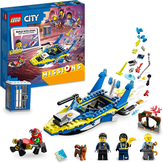 LEGO City 60355 Missioni Investigative della Polizia Marittima LEGO 