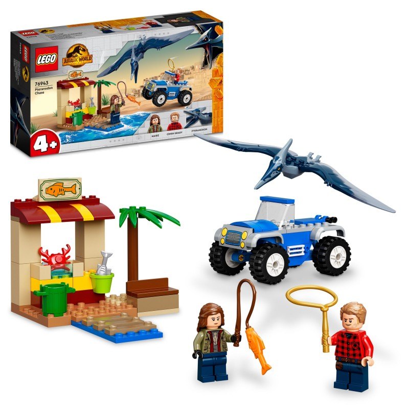 Lego Jurassic World Inseguimento Dello Pteranodonte 76943 LEGO 