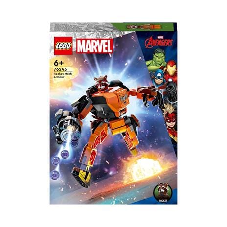 LEGO Marvel 76243 Armatura Mech Rocket LEGO 