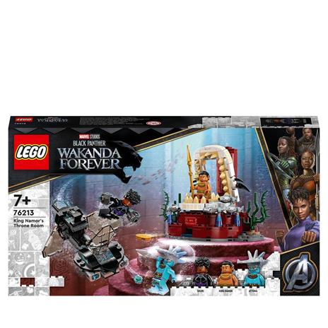 Lego Marvel La Stanza Del Trono Di Re Namor 76213 LEGO 