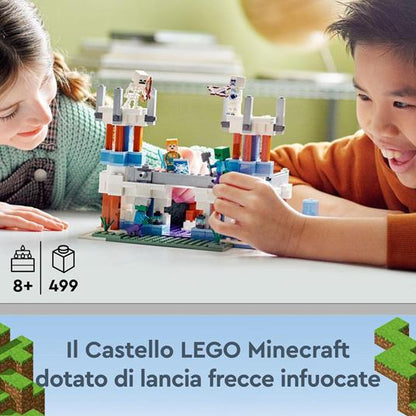 LEGO Minecraft 21186 Il Castello di Ghiaccio LEGO 