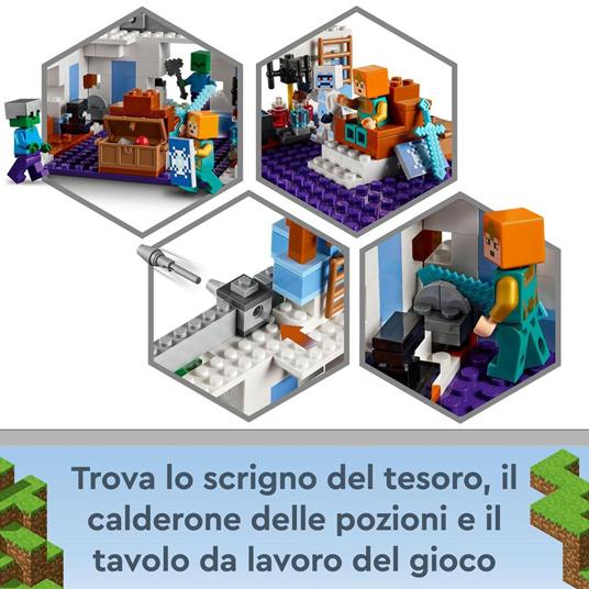 LEGO Minecraft 21186 Il Castello di Ghiaccio LEGO 