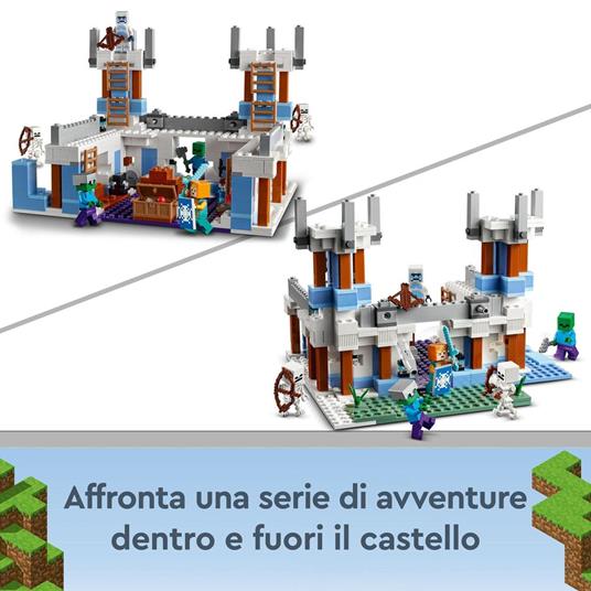 LEGO Minecraft 21186 Il Castello di Ghiaccio LEGO 