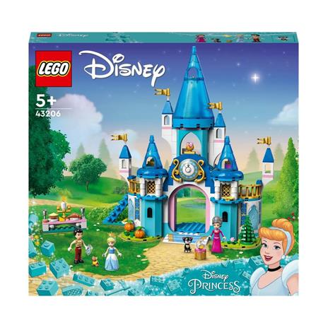 LEGO Principessa Disney 43206 Il Castello di Cenerentola e del Principe Azzurro LEGO 