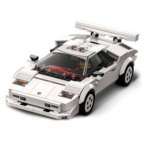 LEGO Speed Champions Lamborghini Countach, Auto Sportiva Giocattolo, Replica Supercar, 76908 Giocattolo LEGO 