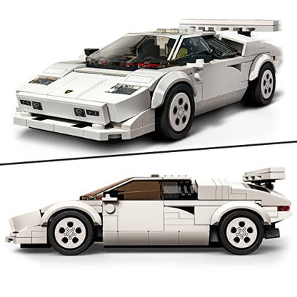 LEGO Speed Champions Lamborghini Countach, Auto Sportiva Giocattolo, Replica Supercar, 76908 Giocattolo LEGO 