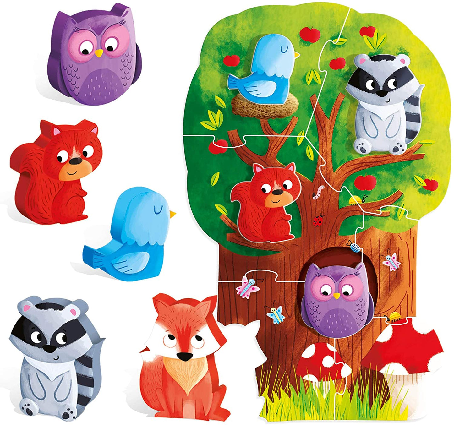 Montessori First Puzzle The Forest HEADU 