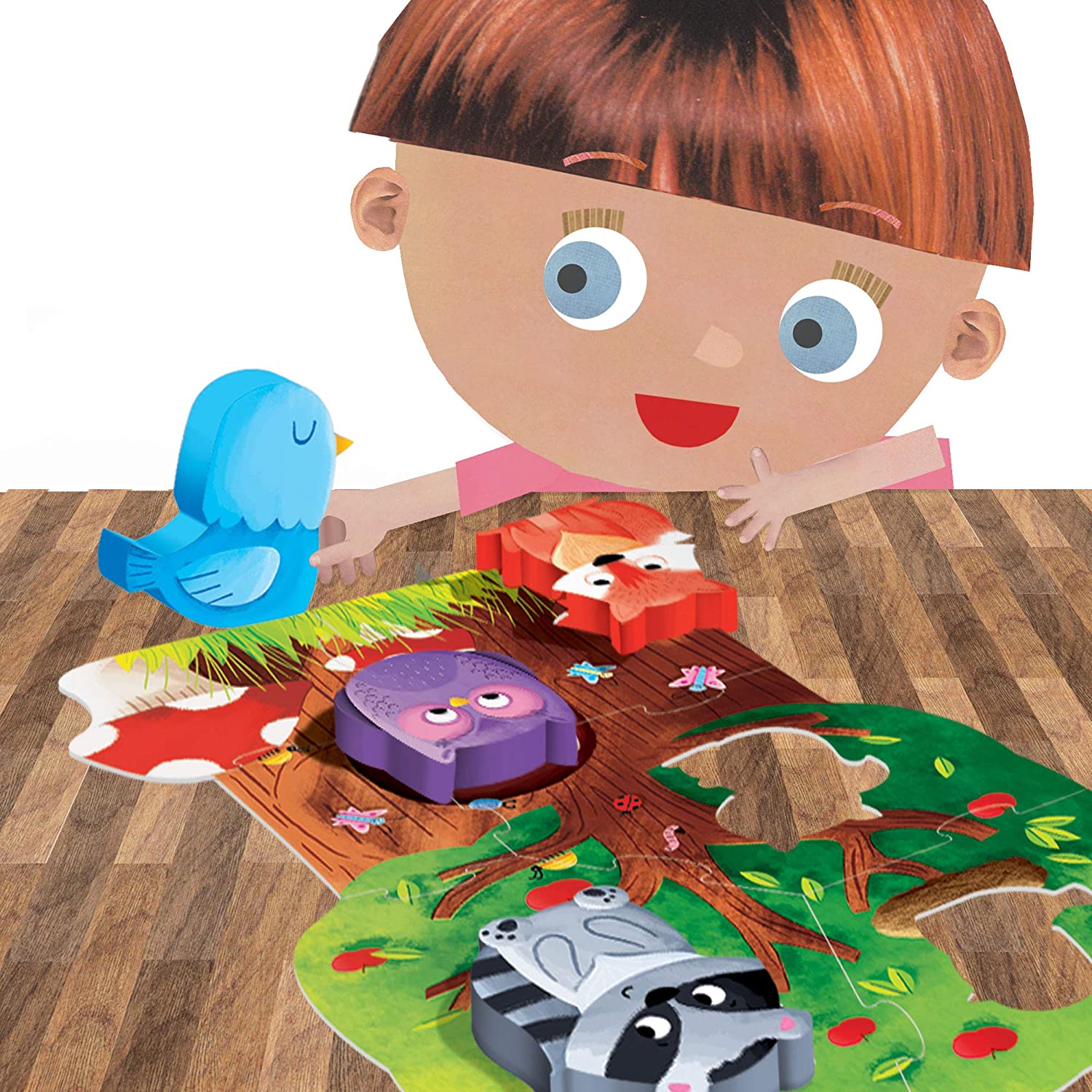 Montessori First Puzzle The Forest HEADU 