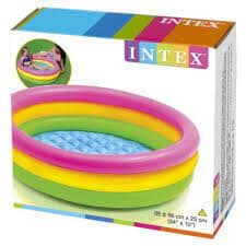 Piscina Gonfiabile Baby Sunset 3 Anelli INTEX 