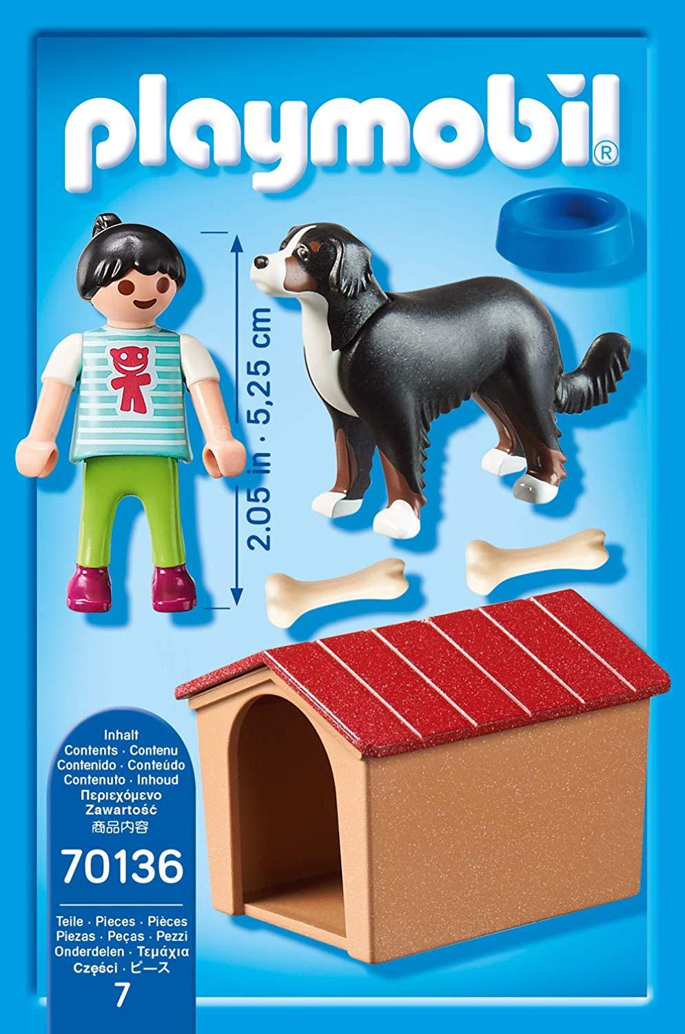 PLAYMOBIL 70136 CANE CON CUCCIA - PLAYMOBIL