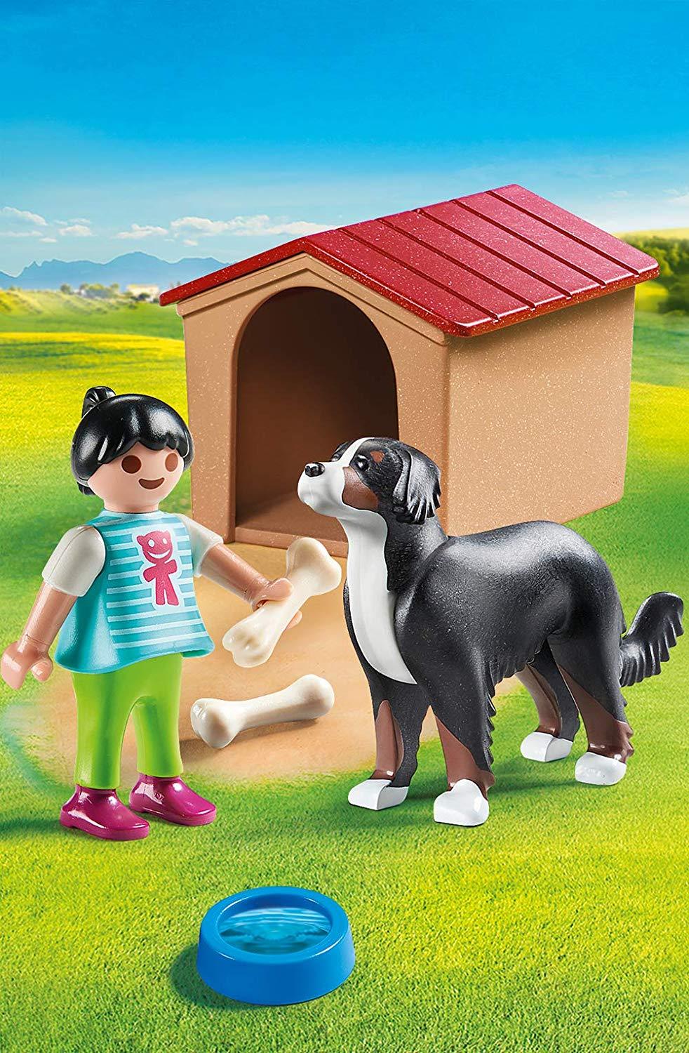 PLAYMOBIL 70136 CANE CON CUCCIA - PLAYMOBIL