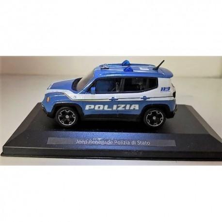 Polizia Jeep 1:43 Burago toysvaldichiana.it 