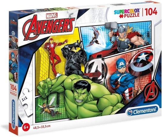 Puzzle 104 Pezzi AVENGERS - toysvaldichiana.it