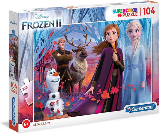 Puzzle 104 Pezzi FROZEN II - toysvaldichiana.it