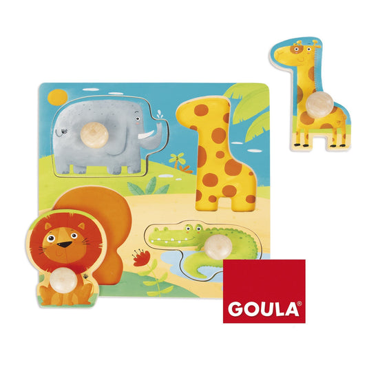 PUZZLE ANIMALI DELLA GIUNGLA - toysvaldichiana.it