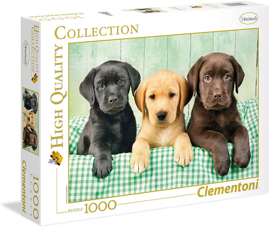 Puzzle Pezzi 1000 I Tre LabradorThree Labs Hqc toysvaldichiana.it 