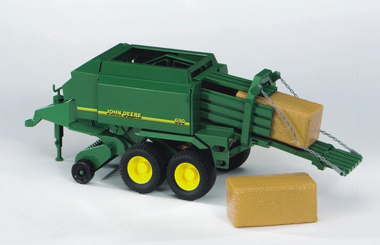 Rimorchio pressaballe John Deere - toysvaldichiana.it