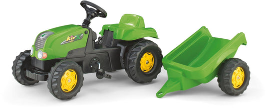 ROLLY KID CON RIMORCHIO VERDE - toysvaldichiana.it