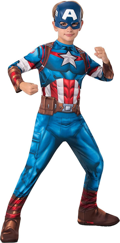 Rubies Costume Capitan America Classic 7/8 ANNI toysvaldichiana.it 