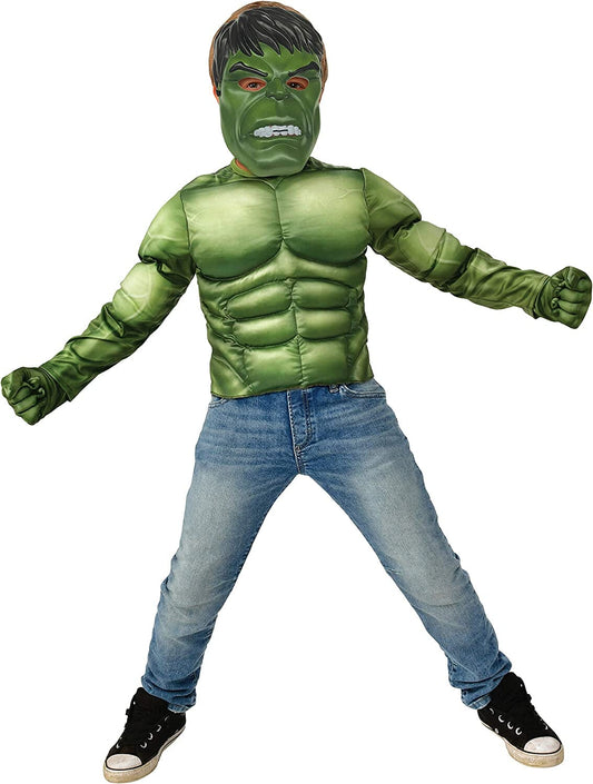 Rubies Costume Hulk Con Muscoli E Accessori 5/7 anni toysvaldichiana.it 