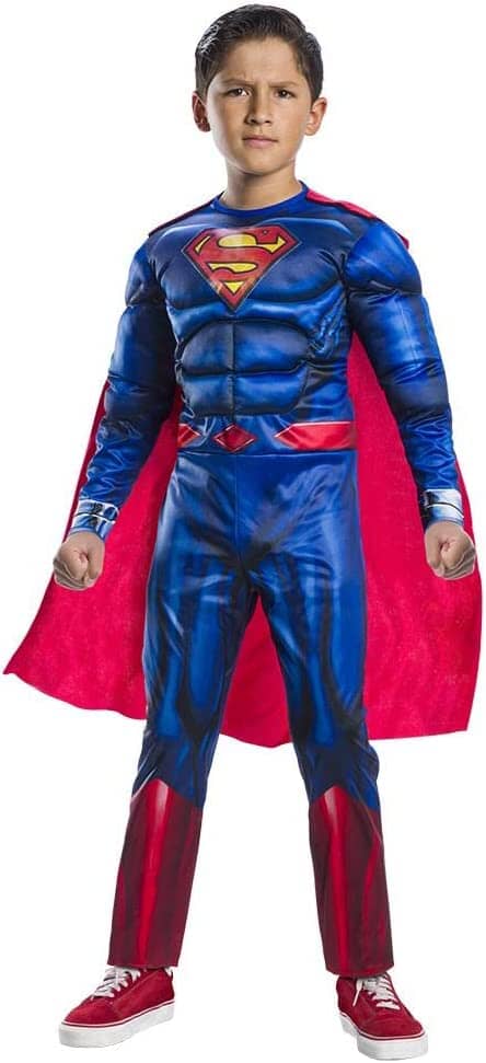 Rubies Costume Superman Black Line Deluxe 5/7 ANNI toysvaldichiana.it 