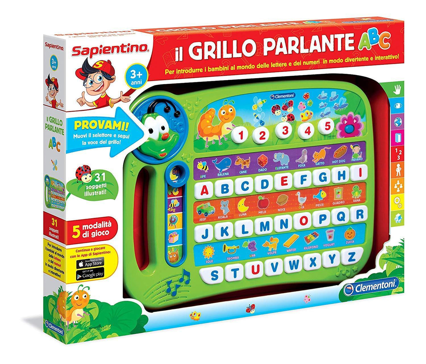 SAPIENTINO IL GRILLO PARLANTE - toysvaldichiana.it