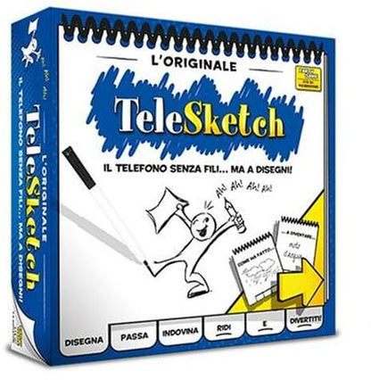 Telesketch - Base - ITA. Gioco da tavolo ASMODEE 