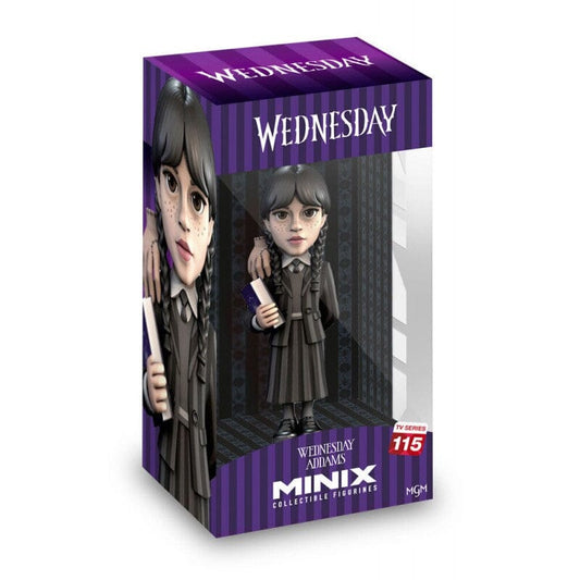 WEDNESDAY ADDAMS WITH THING MANO MERCOLEDI' MINIX COLLECTIBLE FIGURES TV 23 MGM toysvaldichiana.it 